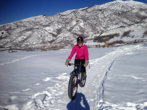 ThinAir Cycles is grooming Fat Bike Trails in Corner Canyon. Photo by Mike Rossberg