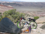 Bikepacking can take you to beautiful places such as Capitol Reef.