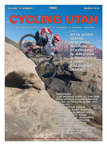 Cover Photo: Trent Stallard rolling the Dead Apprentice on Guacamole near Zion National Park. Photo by Lukas Brinkerhoff