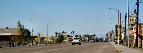 Beautiful downtown Blythe, California. Photo by John Roberson