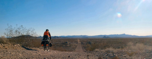 On a pipeline road through the Sacramento Mountains. Photo by John Roberson