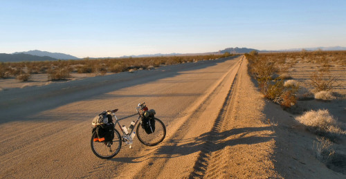 On the Rice-Midland Road near sunset. Photo by John Roberson