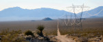 A powerline road north of Goffs, California.