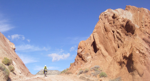 There are many “gates” to ride through in the Waterpocket Fold. Photo by Tom Diegel