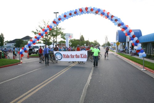 The Ride for the Kids raises money for the Make-A-Wish Foundation. Photo by Jeff Hodges