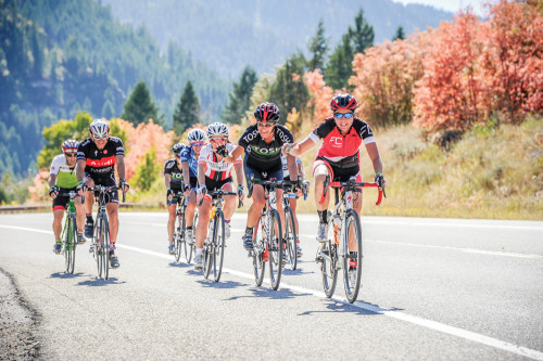 The Women's Pro/1/2/3 field. Mary Emerson (TOSH) won the women's race. Photo by Lucid Images - lucidimagesut.com