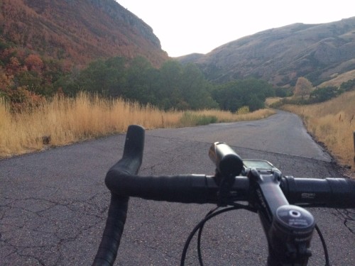 City Creek is a beautiful climb in Salt Lake City that is (mostly) closed to cars. Photo by Dave Iltis