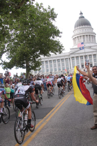 The Tour of Utah will see a return to the Utah Capitol Stage. Photo by Dave Iltis