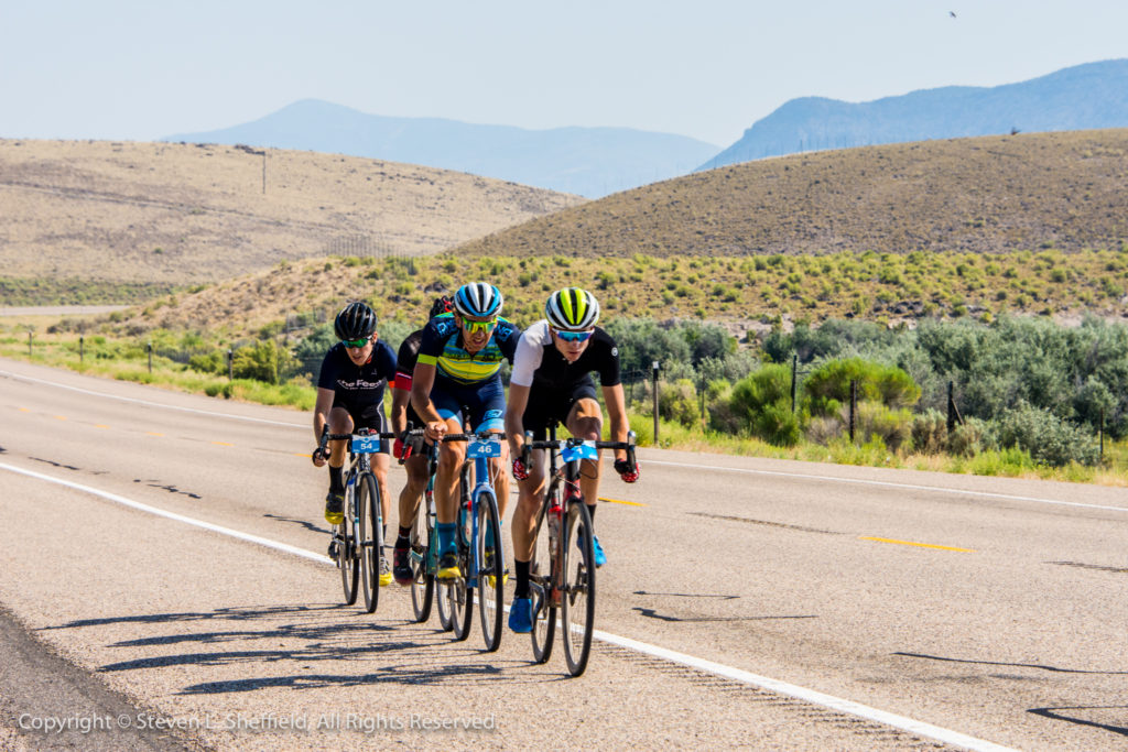 Squire, Driscoll, Krughoff, plus one on the chase from Junction to Circleville. Photo by Steven Sheffield