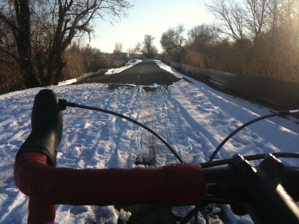 Get your bike ready for winter so it operates smoothly. Photo location: Jordan River Parkway. Photo by Dave Iltis