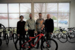 The staff at Two Hoosiers Cyclery in North Ogden, Utah. Photo by Ryan Kiel