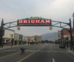 A Brigham City scene from the Over the Border ride. Photo by David Collins