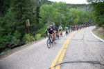 Tandem pulls a massive peloton up Beaver Canyon. Photo: Cathy Fegan-Kim