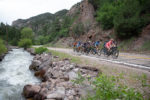 Lead women heading up to the dirt. Photo: Cathy Fegan-Kim