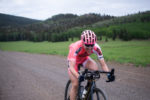 Sarah Max cruises through the meadow segment. Photo: Cathy Fegan-Kim