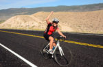 A rider at the 2018 Rooster Ride. Photo by Chuck Hawley