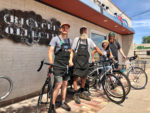 The Bike Collective staff. Photo by Donna McAleer