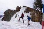 Louis Holian and Tom skiing. Photo courtesy Ally Marringa