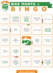 Utah Bike Month Bingo