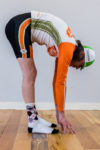 Figure 1:  Good Hamstring Flexibility. Photo by Erik Moen