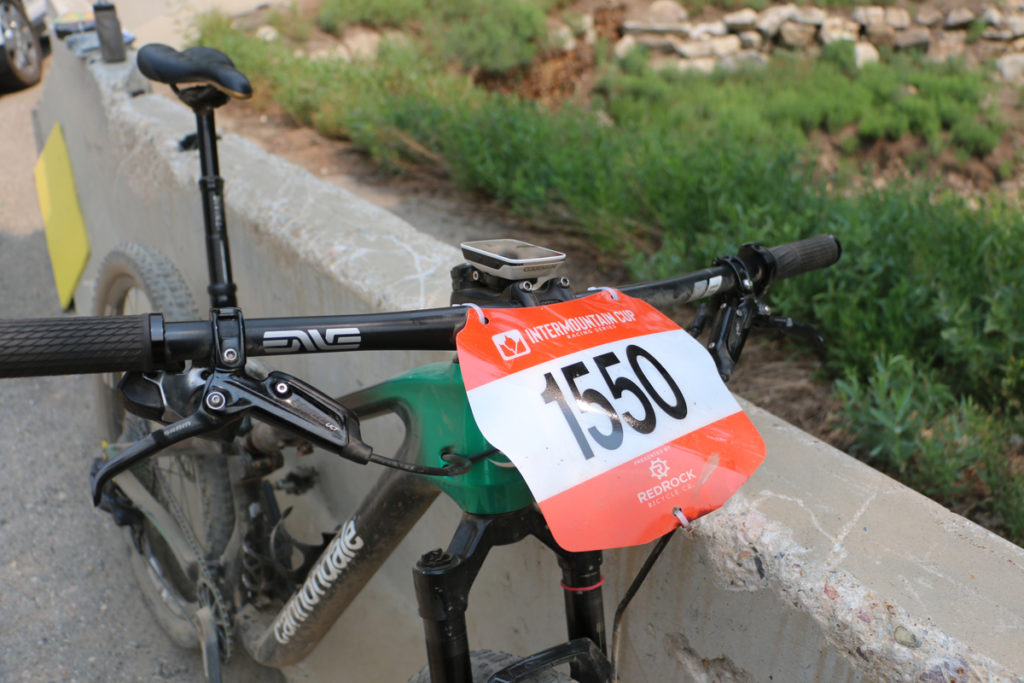 Alex Grant's race winning Cannondale Scalpel Hi-Mod 1. Snowbird Intermountain Cup, July 10, 2021, Snowbird, Utah. Photo by Dave Iltis