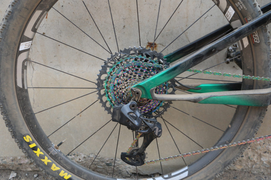 Alex Grant's race winning Cannondale Scalpel Hi-Mod 1. Snowbird Intermountain Cup, July 10, 2021, Snowbird, Utah. Photo by Dave Iltis