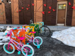 Kids bikes at Tracy Aviary. Photo by Dave Iltis