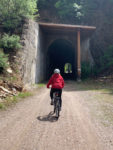 Short tunnel on the Hiawatha Trail. Photo by Chris Blinzinger