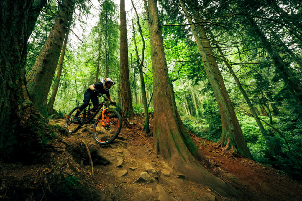 Jill Kintner rides during filming of an episode of The Sound of Speed, in Bellingham, WA, USA on 25 August, 2020. Photo by Bryn Atkinson, Red Bull Content Pool