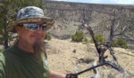 Fuzzy Nance working on the Reno’s Rim Trail. Photo by Fuzzy Nance