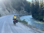 Caribou Loop Trail Bikepacking Grays River Road out of Alpinejpeg