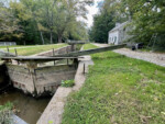 River lock on the C & O Canal Towpath. Photo by Roz Newmark