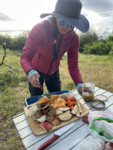 Appetizers – This is camping? Photo by Tom Jow