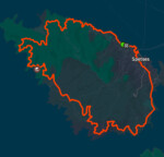 A map of our ride arounc Spetses. Strava/OpenStreetMap