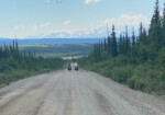 Riding on the Denali Highway. Photo by Julie Melini